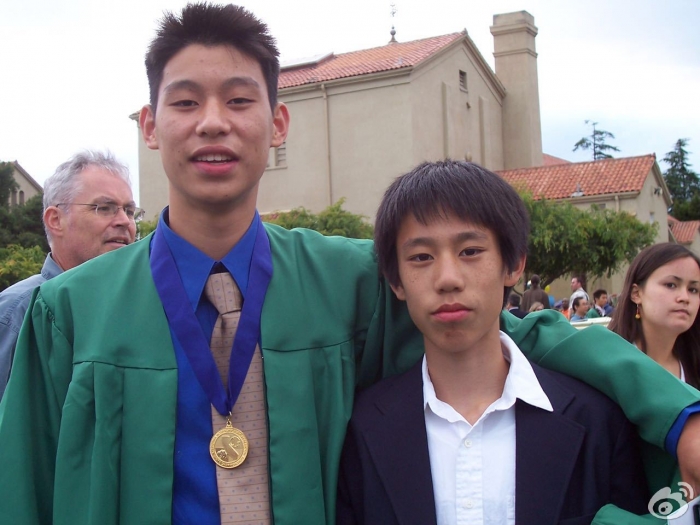 Jeremy Lin and His Younger Brother