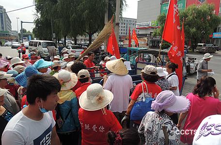 The believers clean the city