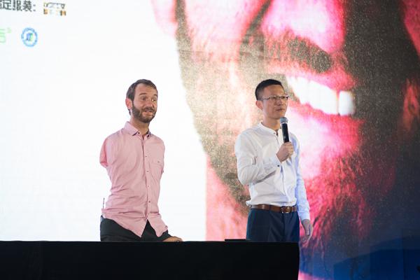 Nick Vujicic’s public speech in Beijing