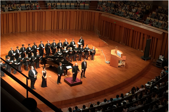 King's College Choir performs in Beijing 