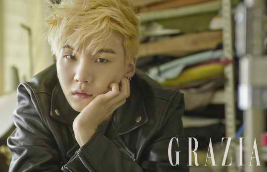 Suga from BTS