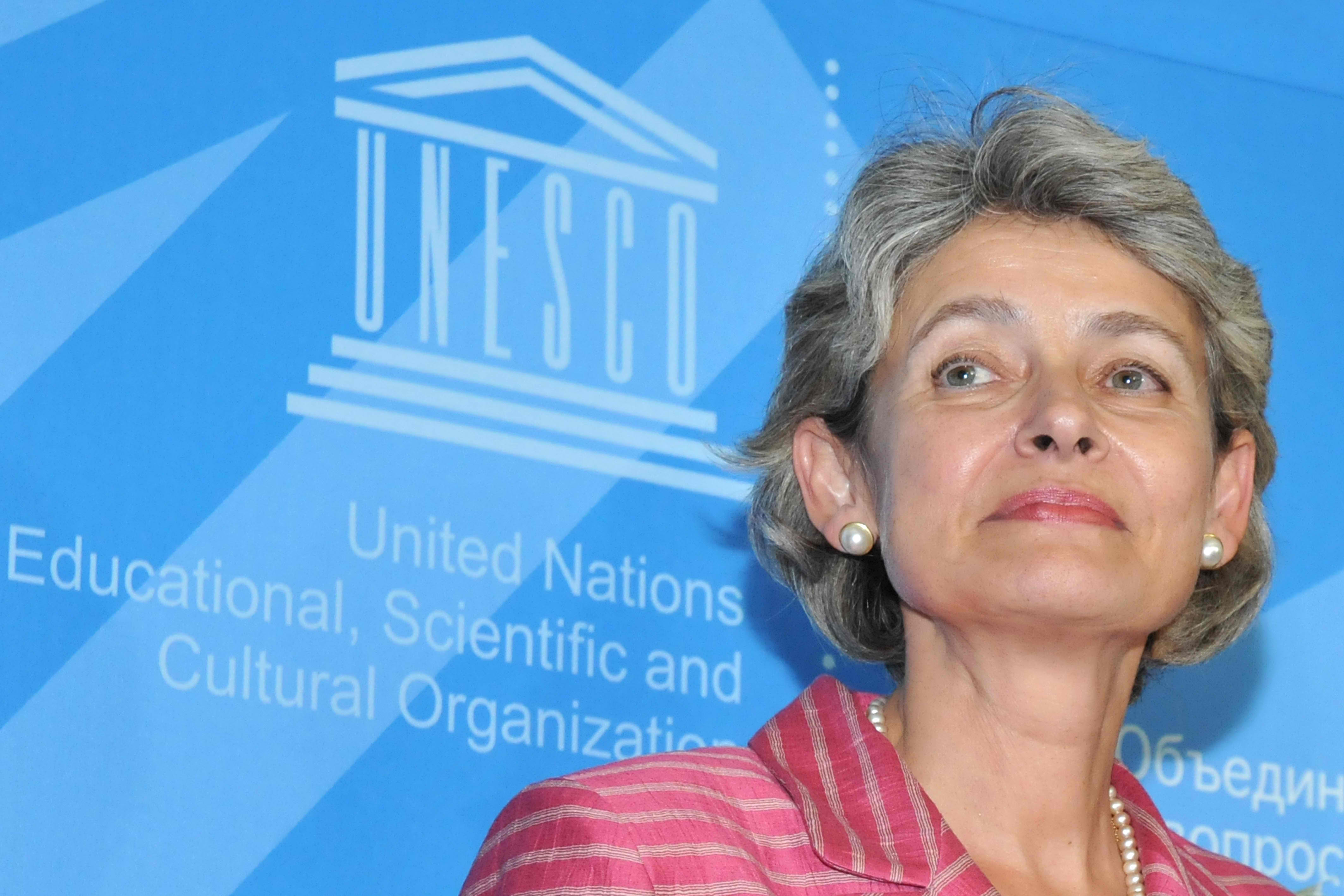 UNESCO Head Irina Bokova