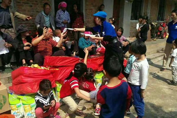 Christians offered life supplies to the villagers