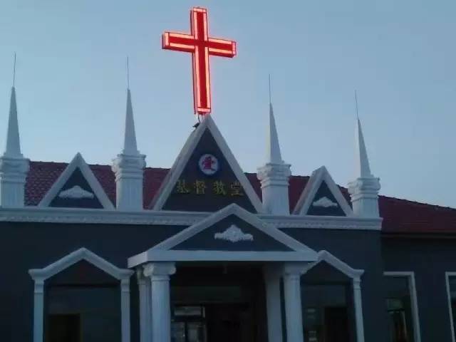 The church in Xiushuihezi Town