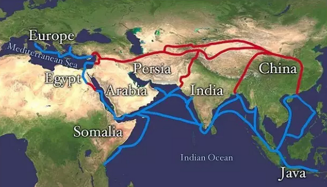 Strategy map of the Belt and Road Initiative