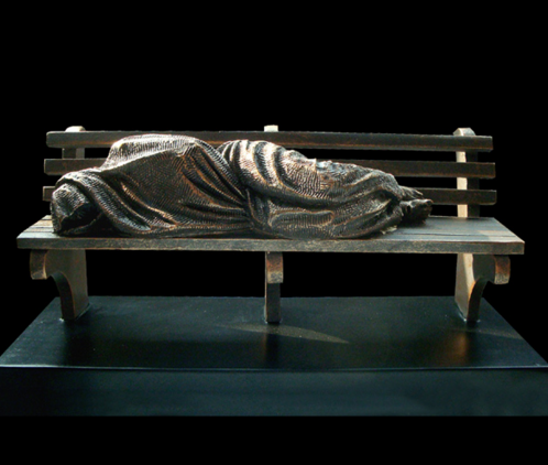 "Homeless Jesus" Statue