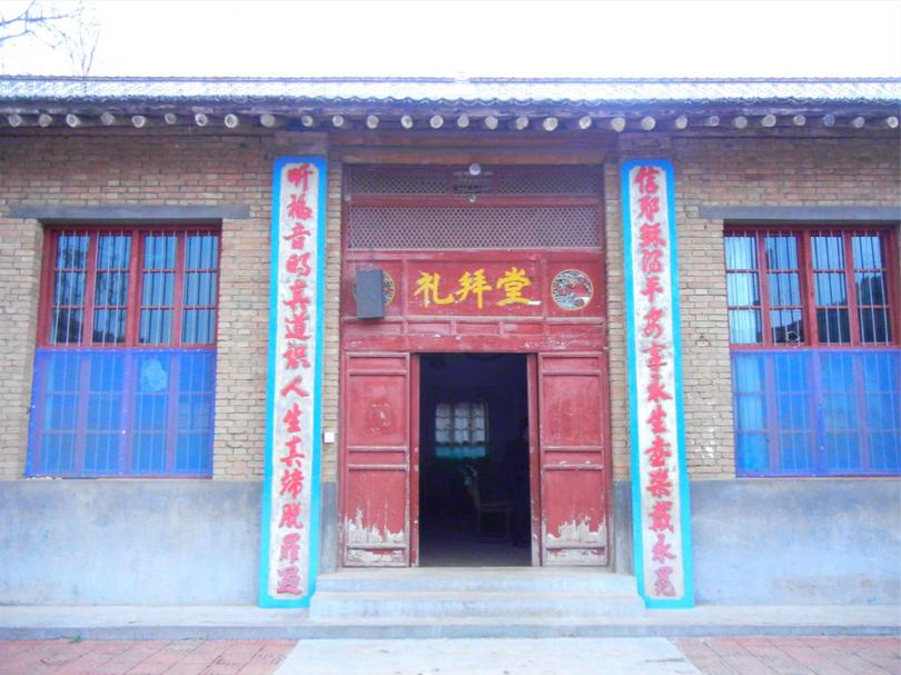 A rural church in a poor area