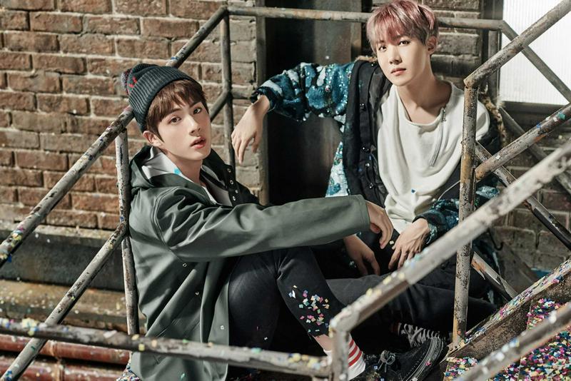 Jin and J-Hope of BTS