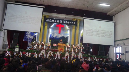 The memorial service for Elder Zhao Xingzhang