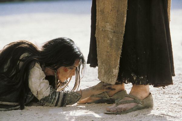 A prostitute forgiven by Jesus