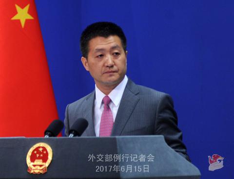 China's Foreign Ministry Spokesperson Lu Kang 