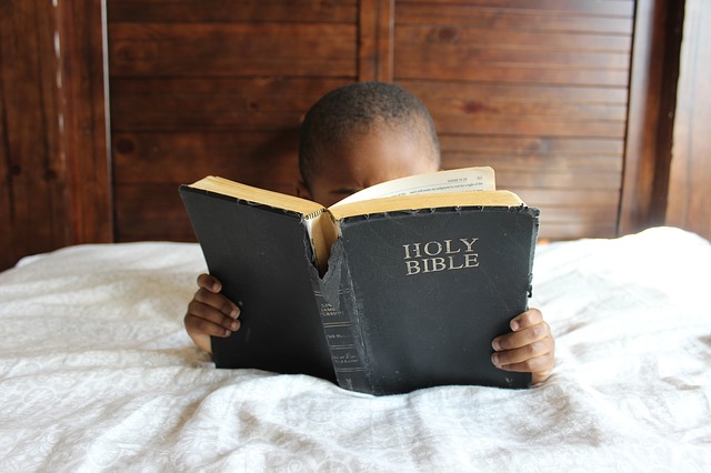 Child W/ Bible