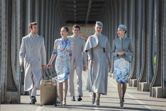 Hainan Airlines Slays with new Haute Couture Cabin Crew Uniform