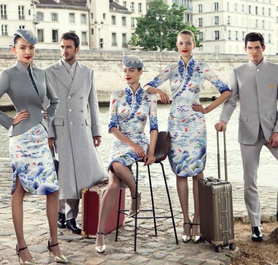 Hainan Airlines Slays with new Haute Couture Cabin Crew Uniform