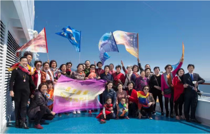 Group photo: all the Christians participants in the March journey 