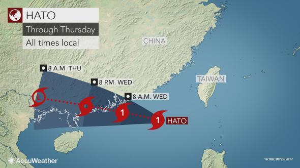 Typhoon Hato 