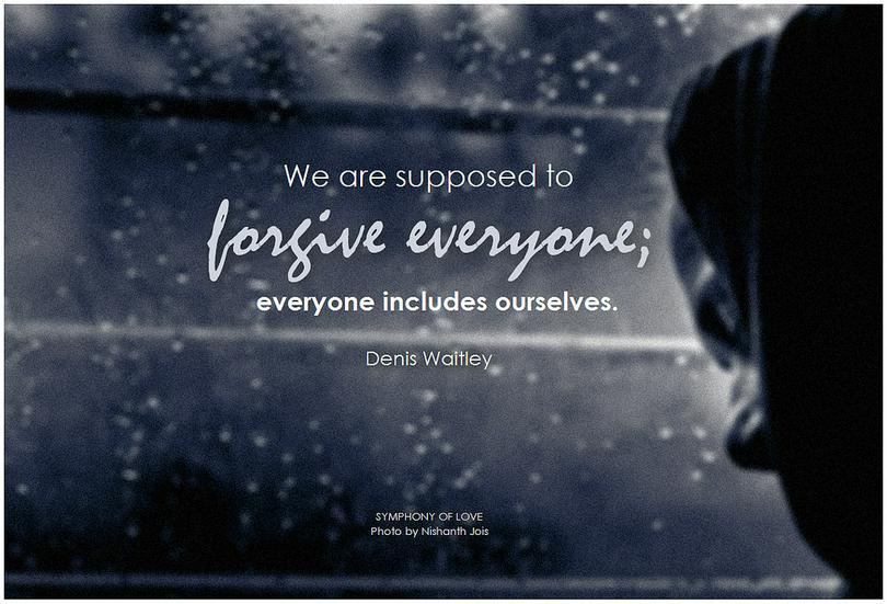 Forgive and move on