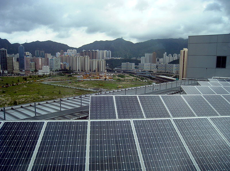  Solar PV power generation in Hong Kong