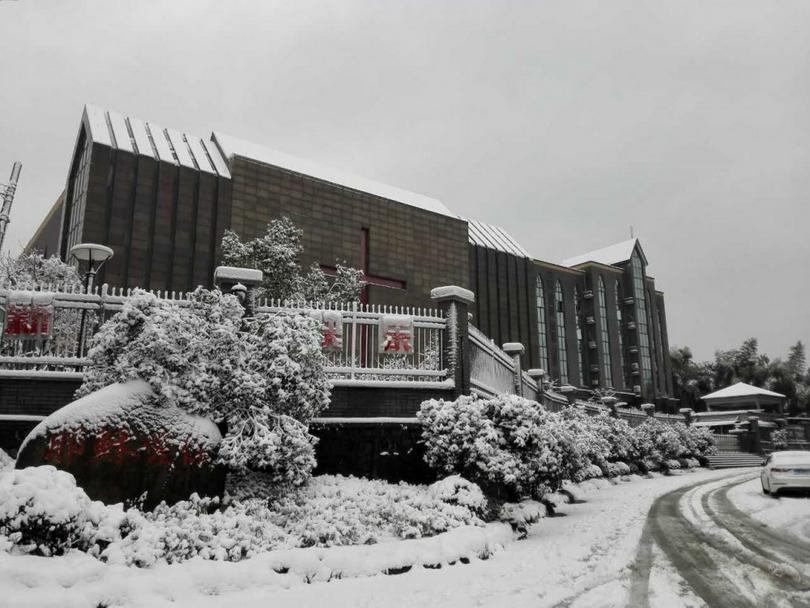 The church in Hekou Town, Pei County, Xuzhou, Jiangsu 