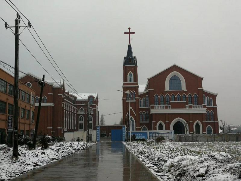 Dianshan Lake Church in Kunshan, Jiangsu 