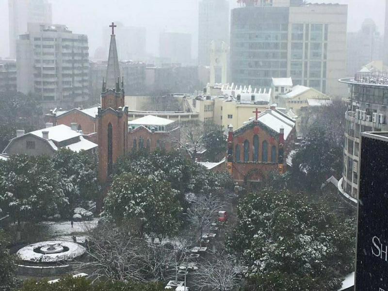 Zhongshanlu Church in Wuxi, Jiangsu 