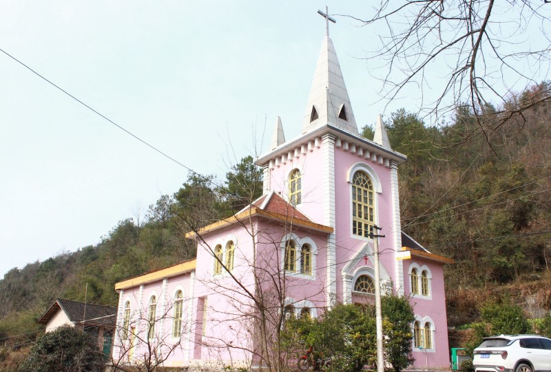 Wangjiaping Church in Zhanjiajie, Hunan 