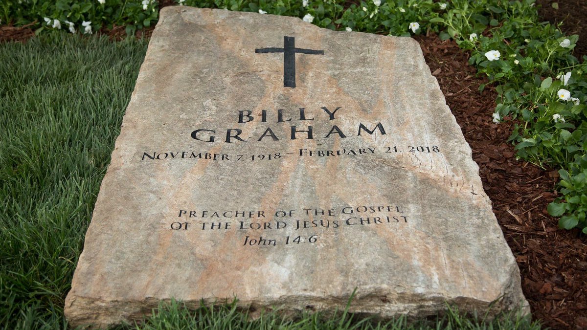 Billy Graham's Gravestone