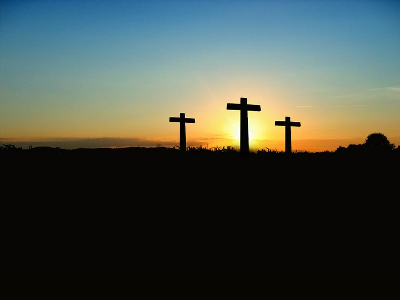 The cross. 