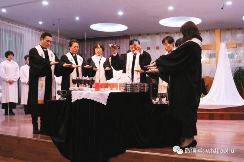 The communion service