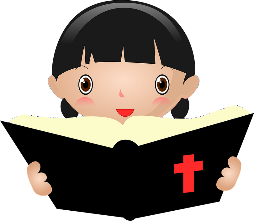 Praying student