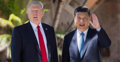 Donald Trump and Xi Jinping