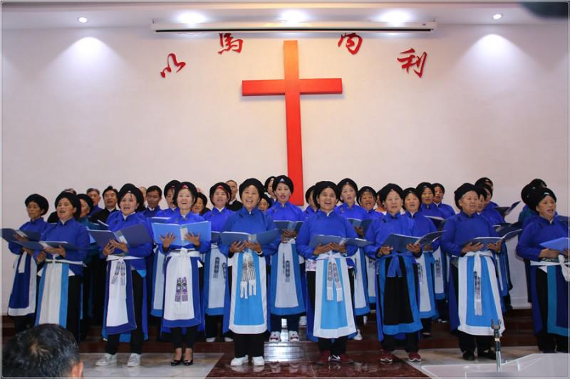 On July 7, 2018, the choir presented hymns in the 100th anniversary celebration held in Jiegou Church.