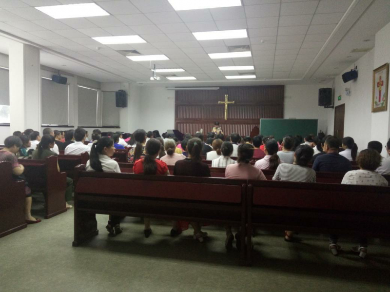 On July 22, 2018, an open class of funeral liturgy was held in Wuxi International Church.