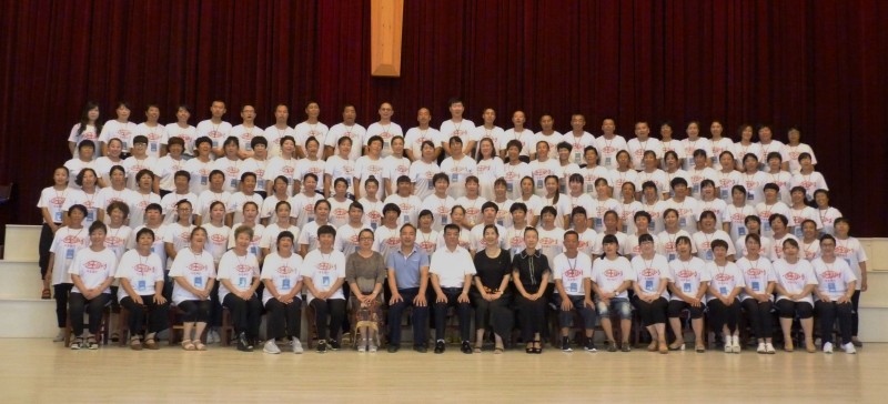 Group photo of the 127 workers from local churches of Huludao, Liaoning