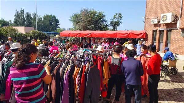 Hunhebao Church held an annual supermartket bazaar in Sept 2017. 