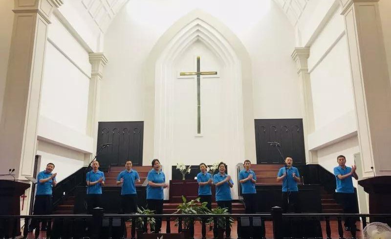 On Sept 19, 2018, Zhu’en Church in Jiangsu, held a praise and worship meeting.