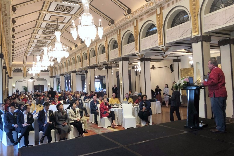 The 2018 YMCA World Urban Network (WUN) was opened in Shanghai on Oct. 15, 2018.