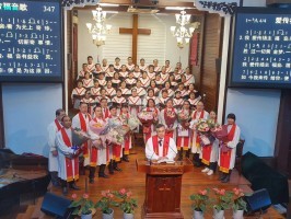 The Zhejiang CCC held an ordination ceremony in Hangzhou Sicheng Church on Dec. 4, 2018.