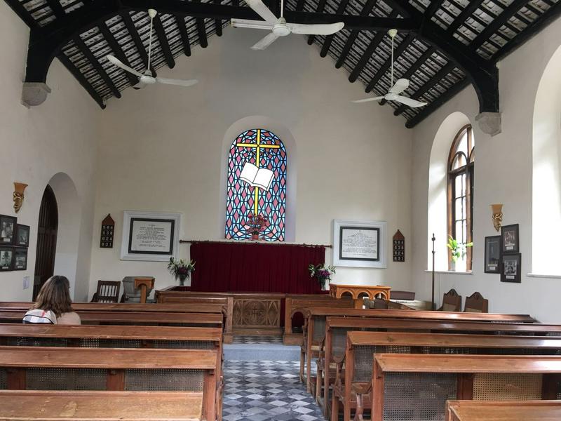 Inside Morrison Chapel 
