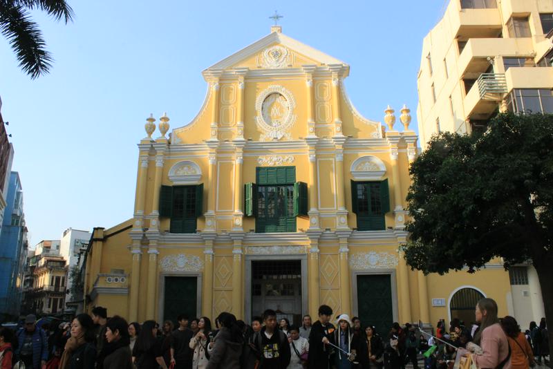 St. Dominic's Church, Macau, which was fist established in 1587