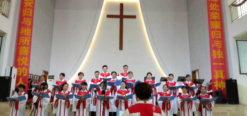 The Hainan CC&TSPM held the special service in Haikou Fucheng Church, Mar. 1, 2019.