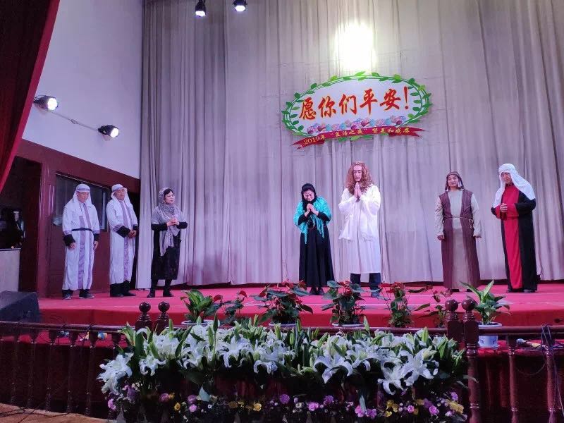 Shanxi Linfen Church hosted a thanksgiving praise and worship concert on this year's Easter, April 21, 2019. 
