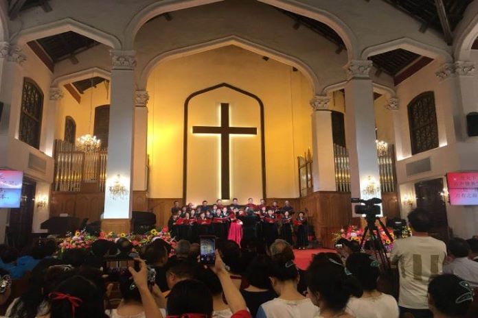 Guangzhou's Savior Church held celebrations to mark its 100-year history and the 34th anniversary of its reopening in April 2019.