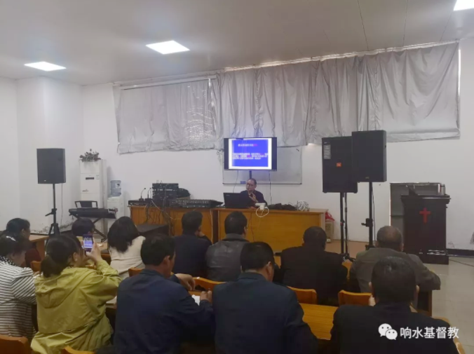 The church in Xiangshui County, Yancheng, Jiangsu province held an audio control training program in mid-April 2019. 