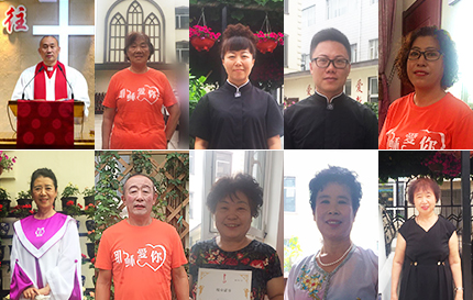 Photos of the ten pastors, teachers, and believers (following the sequence described in the article)