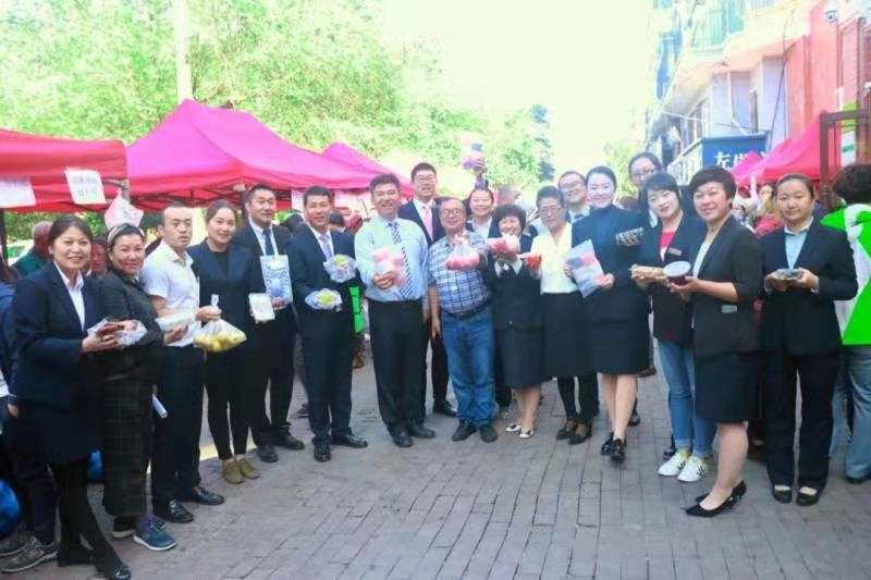 Harbin Immanuel Church of Heilongjiang held this year's first volunteer bazaar on Sept 14, 2019.