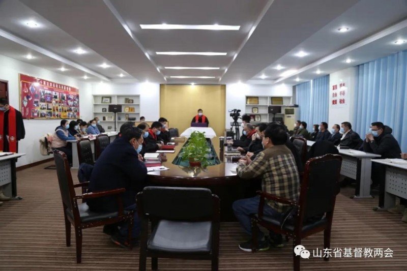 Shandong CC&TSPM held a prayer meeting on  April 10 as it resumed work earlier. 