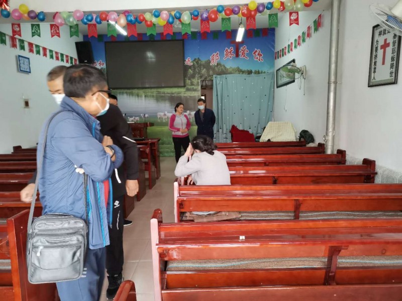 Jilin Gongzhuling City CC&TSPM visited local churches and gathering sites for investigation and guidance in May 2020.