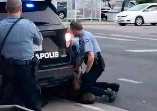 On May 25, 2020, George Floyd was handcuffed while a city police officeer knelt on his neck. 