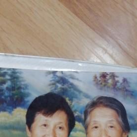 Elder Li Zhenzhen(right) and her elder sister